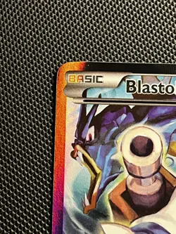 Blastoise EX XY122 Black Star Promo Full Art Holo Rare 2016 Pokemon Card NM/LP - Image 3