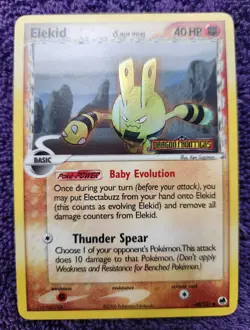 Elekid 48/101 Dragon Frontiers Stamped Reverse Holo Pokemon *NICE* - Image 1