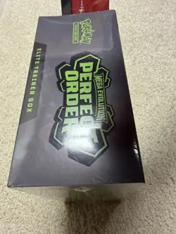 Pokemon TCG Perfect Order ETB And Team Rocket Tin Sealed - Image 3
