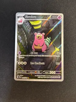 Slowbro 90/84 Illustration Rare Pokemon TCG Pitch Black. PSA Contender - Image 1