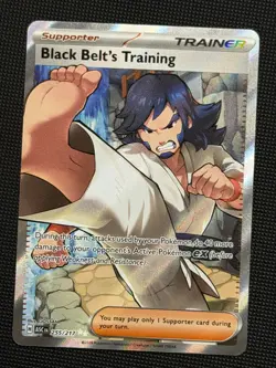 Black Belt's Training 255/217 - Pokemon TCG - Mega Evolution Ascended Heroes - Image 1