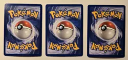 1999 WOTC Pokemon Fossil Holo Legendary Birds Lot Moltres Articuno Zapdos - Image 2