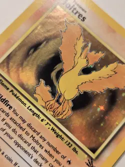1999 WOTC Pokemon Fossil Holo Legendary Birds Lot Moltres Articuno Zapdos - Image 4