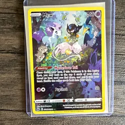 Pokemon TCG Mew GG10/GG70 Crown Zenith Galarian Gallery Holo Ultra Rare - Image 1