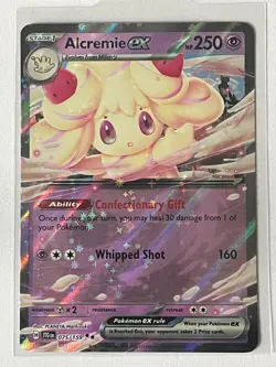 Alcremie ex 075/159 Double Rare Pokemon 2025 Journey Together Double Rare - Image 1