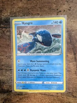 Kyogre 036/159 SWSH Crown Zenith Cosmos Holo Promo Rare Pokemon NM-MT - Image 1