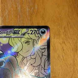 Pokemon TCG Arven's Mabosstiff ex 218/182 SV10 Ultra Rare Holo Eng 270HP - Image 2