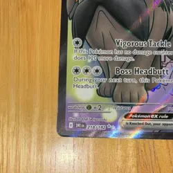 Pokemon TCG Arven's Mabosstiff ex 218/182 SV10 Ultra Rare Holo Eng 270HP - Image 4