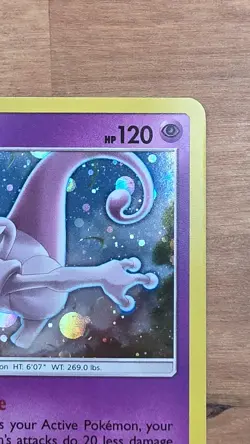 Pokemon TCG - Mewtwo - SM77 - Sun & Moon Holo Black Star Promos - Image 2