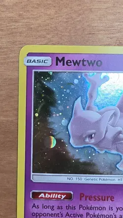 Pokemon TCG - Mewtwo - SM77 - Sun & Moon Holo Black Star Promos - Image 3