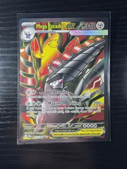 Pokemon TCG: Pitch Black Mega Excadrill ex 103/084 Ultra Rare - Full Art - Holo - Image 1