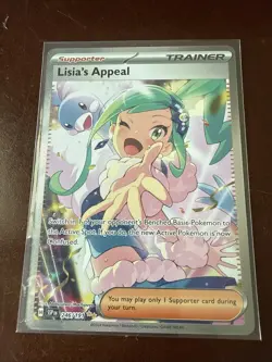 Lisia's Appeal Full Art Trainer Surging Sparks 246/191 Mint Pokemon TCG - Image 1