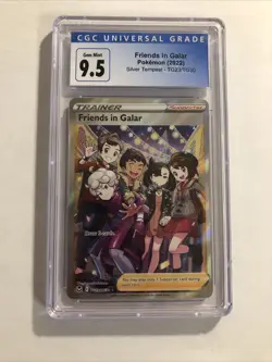 Pokemon TCG Friends in Galar Trainer Gallery Silver Tempest TG23/TG30 CGC 9.5 - Image 1