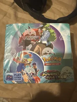 Pokemon Journey Together Booster Box Factory Sealed. Small dent in corner! - Image 1