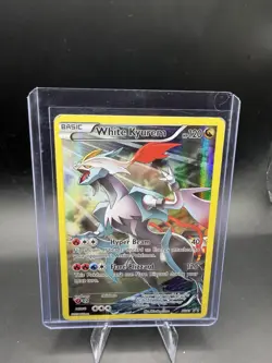 Pokemon White Kyurem XY81 XY Promo Full Art Holo -- MP - Image 1