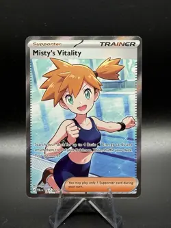 Misty's Vitality 111/084 Ultra Rare - Pitch Black (NM) English - Image 1