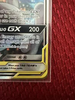 Mewtwo & Mew GX SM191 TAG TEAM Promo Holo English Pokemon - Image 4