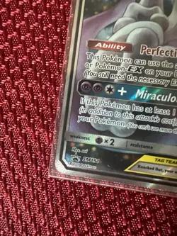 Mewtwo & Mew GX SM191 TAG TEAM Promo Holo English Pokemon - Image 5