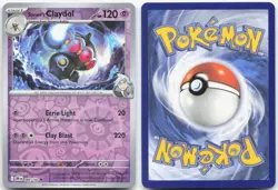 STEVEN'S CLAYDOL 084/182 Destined Rivals Pokemon Reverse Holo Uncommon Near Mint - Image 3