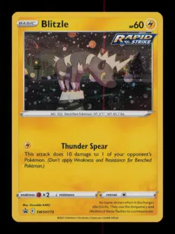 BLITZLE PROMO HOLO SWSH173 NM POKEMON - Image 1