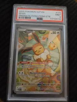 Eevee 173 Sv: Scarlet & Violet Promo Cards Holo PSA 9 - Image 2