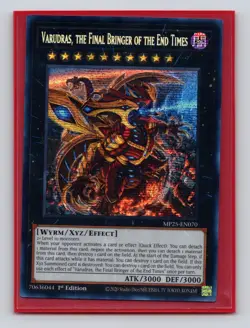 Varudras, the Final Bringer of the End Times MP25-EN070 Yu-Gi-Oh 1st Edition - Image 1