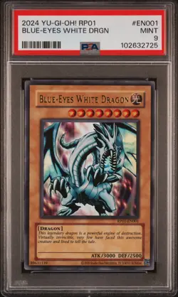 2024 Yu-Gi-Oh! RP01-Retro Pack #EN001 Blue-Eyes White Dragon - Image 1