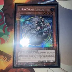 YUGIOH Starlight Dracotail Lukias JUSH-EN001 1st Edition - Image 1