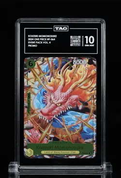One Piece Kouzuki Momonosuke Promo TAG 10, Event Pack Vol.4 P-064 2024 - Image 1