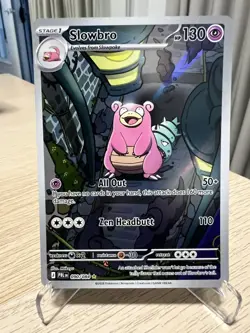 Pokemon Pitch Black Slowbro 90/84 Illustration Rare NM/M - Image 1