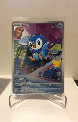 Pokemon TCG First Partner Illustration Collection Series 1 SINNOH Starters - Image 4