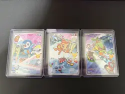 Pokemon TCG First Partner Illustration Collection Series 1 Sinnoh Starters - Image 1