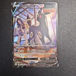 Pokemon TCG Umbreon V Full Art Ultra Rare TG22/TG30 Brilliant Stars Holo ENG - Image 1