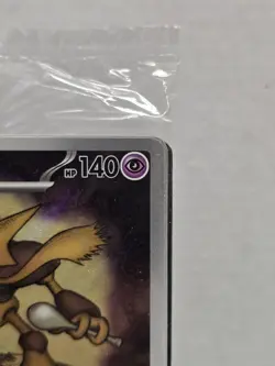 Pokemon TCG Alakazam MEP 009 Sealed Pokemon Center Stamped Black Star Promo NM - Image 3