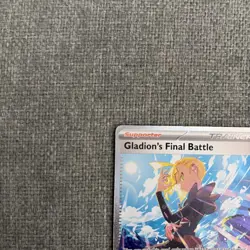 Gladion's Final Battle 118/084 SIR - Mega Evolution - Pitch Black - Pokemon TCG - Image 2