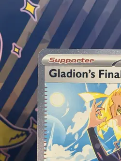 Gladion's Final Battle 118/084 SIR - Mega Evolution - Pitch Black - Pokemon TCG - Image 2