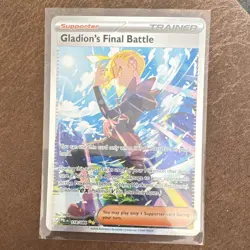 Pokemon TCG Pitch Black Gladion's Final Battle SIR 118/084 in perfect condition - Image 3