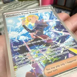 Pokemon TCG Pitch Black Gladion's Final Battle SIR 118/084 in perfect condition - Image 5