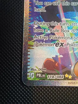 Pokemon TCG Gladion's Final Battle Pitch Black 118/084 SIR - Image 5