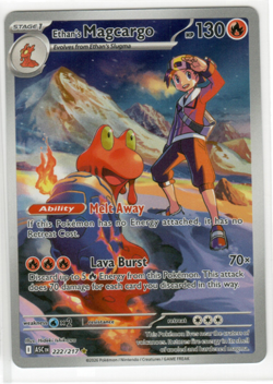 Ethan's Magcargo - 222/217 - Ascended Heroes - Illustration Rare NM Pokemon TCG - Image 1