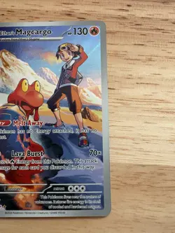 Pokemon TCG Ethan's Magcargo Ascended Heroes 222/217 Illustration Rare NM - Image 3