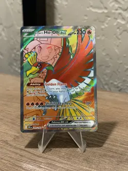 Ethan’s Ho-Oh ex 209/182 SV10 Destined Rivals DRI Pokemon Card NM - Image 1