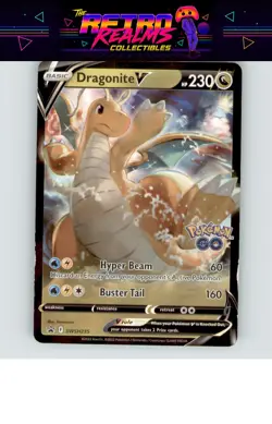 Dragonite V SWSH: Sword & Shield Promo Cards Promo, Holo Lightly played - Image 1