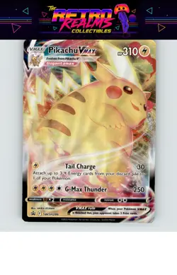 Pikachu VMAX SWSH: Sword & Shield Promo Cards Promo, Holo Moderately played - Image 1