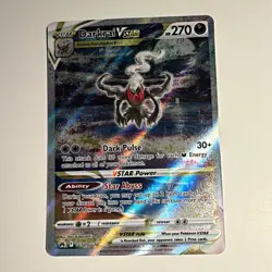 Pokemon TCG Darkrai VSTAR GG50/GG70 Crown Zenith Galarian Gallery UR Holo ENG - Image 1