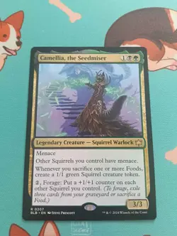 MTG Magic the Gathering - Camellia, the Seedmiser - Bloomburrow - Image 1