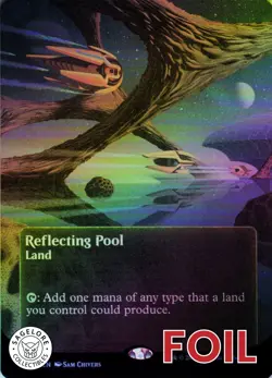 Reflecting Pool (Borderless) - Edge of Eternities: Stellar Sights (81) - NM Foil - Image 1