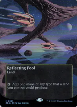 Reflecting Pool (Borderless) - Edge of Eternities: Stellar Sights (81) - NM Foil - Image 2