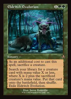 Eldritch Evolution NonFoil Innistrad Remastered 410 NM MTG - Image 1