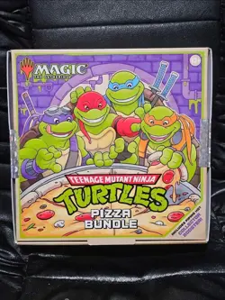 Magic: The Gathering Teenage Mutant Ninja Turtles Pizza Bundle Box! New Factory! - Image 1